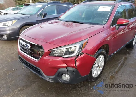 2018 Subaru Outback 2.5I Premium из США, поврежденный, VIN 4S4BSAHC8J3310626